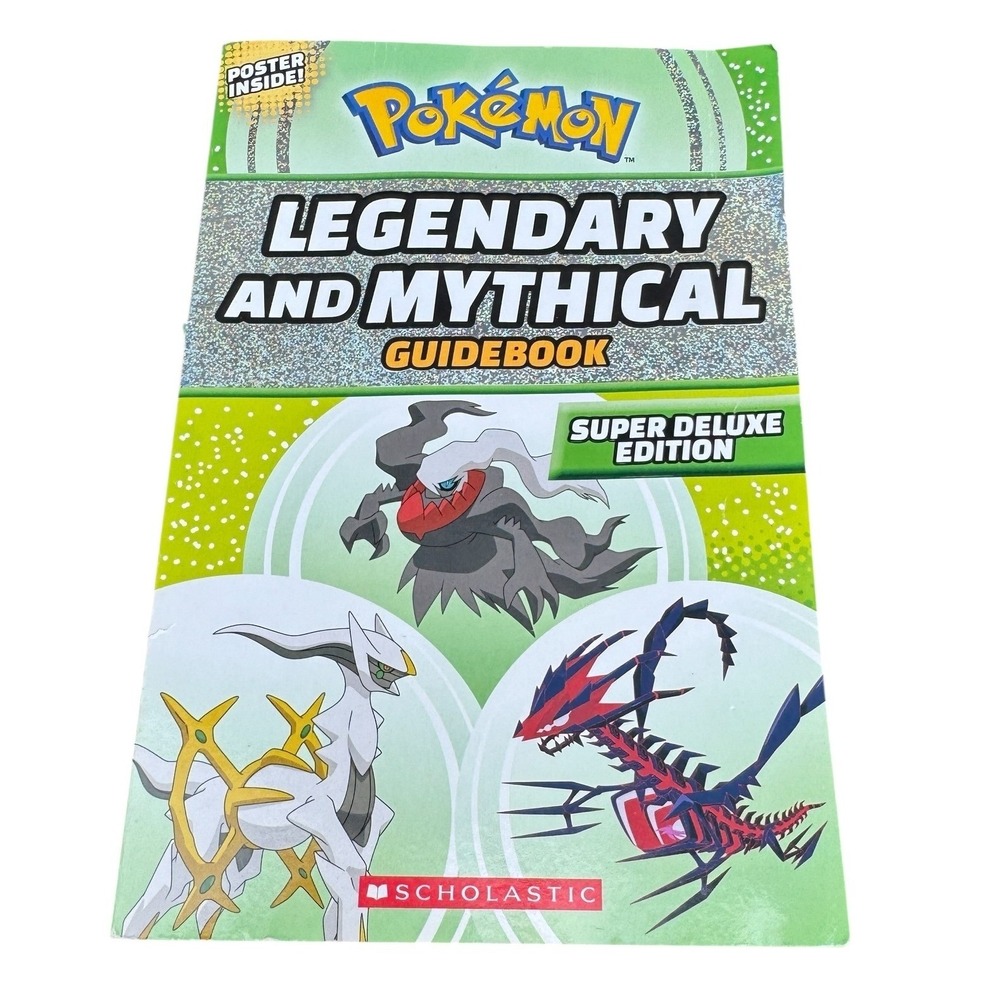 Pokemon‎ Legendary and Mythical Guidebook Super Deluxe Edition Scholastic 2022